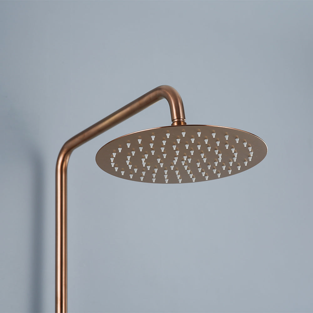 Tête de douche cuivre brossé - Bellegno