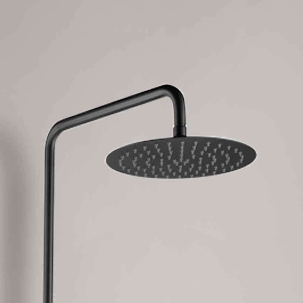 Pommeau colonne de douche noir mat - Bellegno