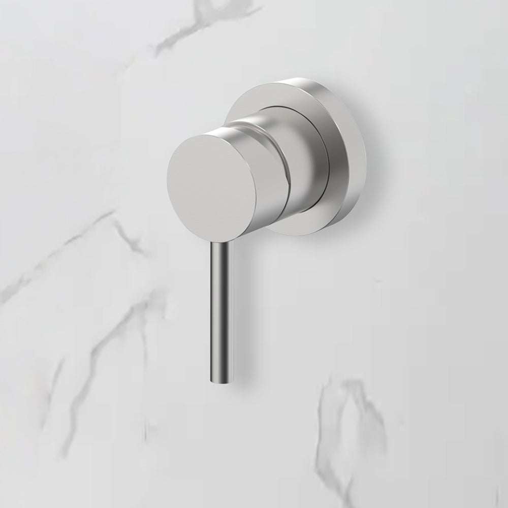 Mitigeur thermostatique douche encastrable acier brossé - Bellegno