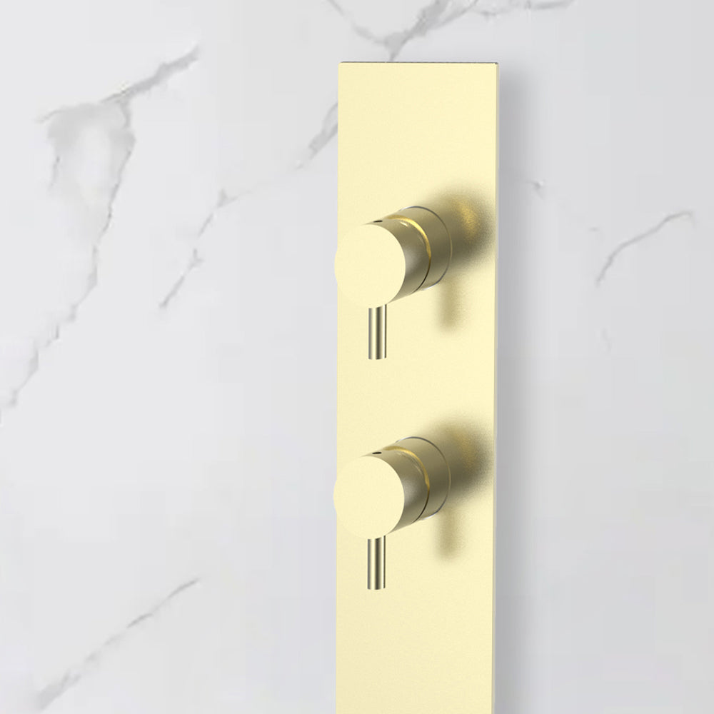 Mitigeur thermostatique colonne de douche encastrable - Bellegno