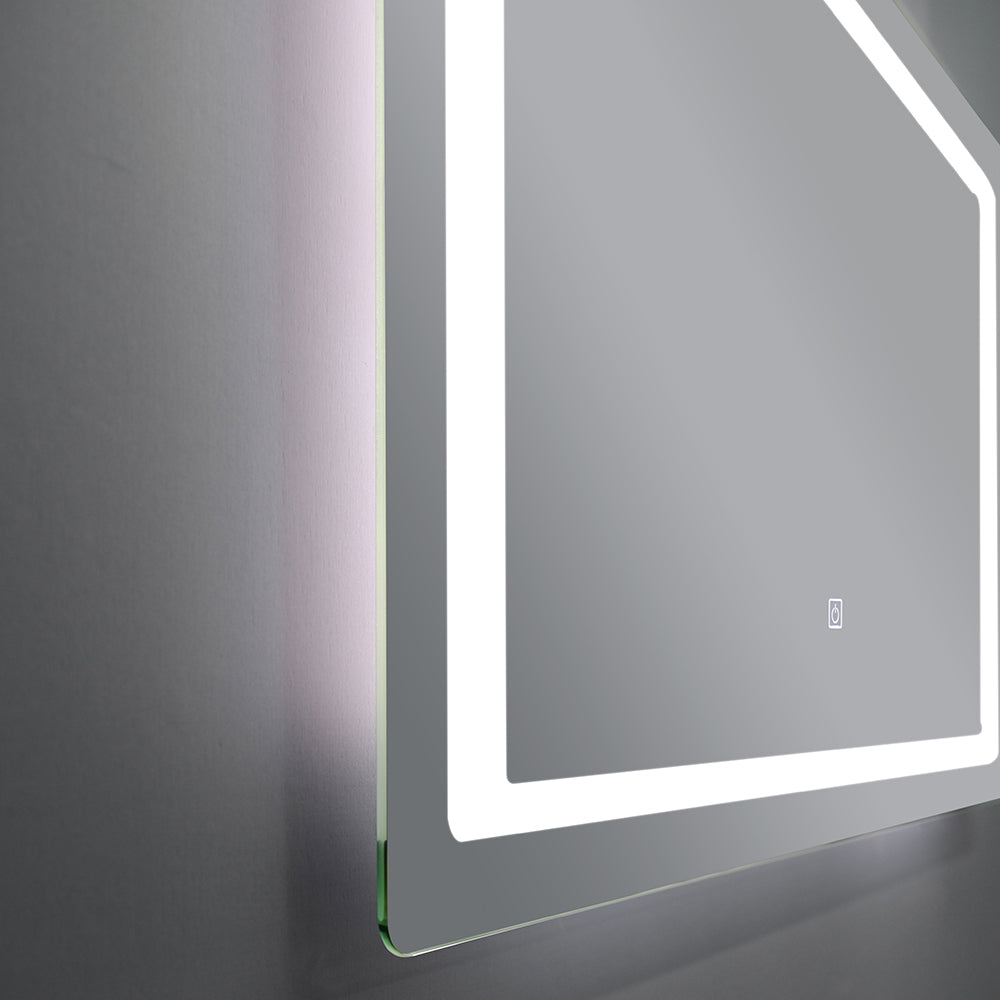 MICHELLE white sink bathroom furniture 100 cm + mirror