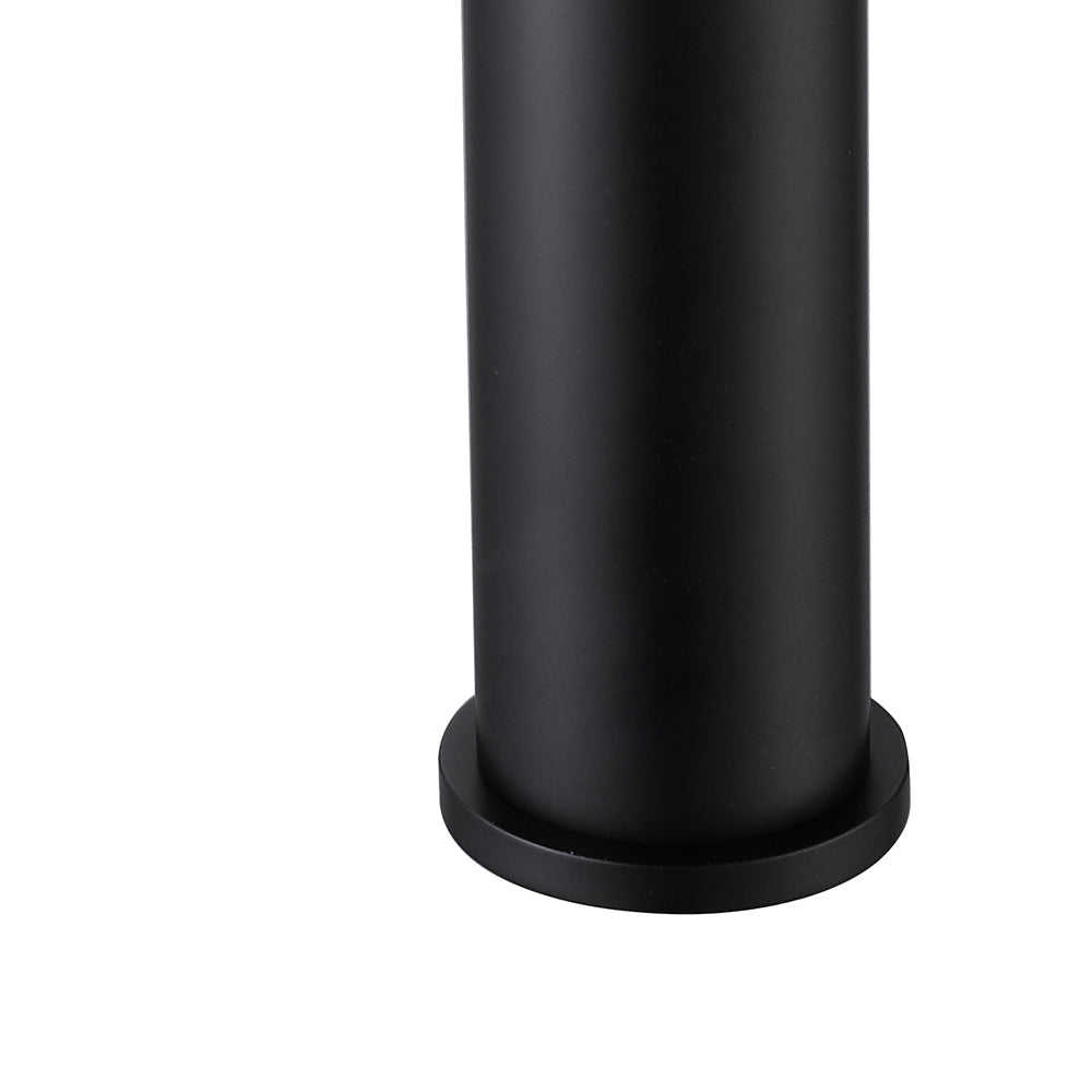 GRAZIOSA matt black thermostatic basin mixer tap