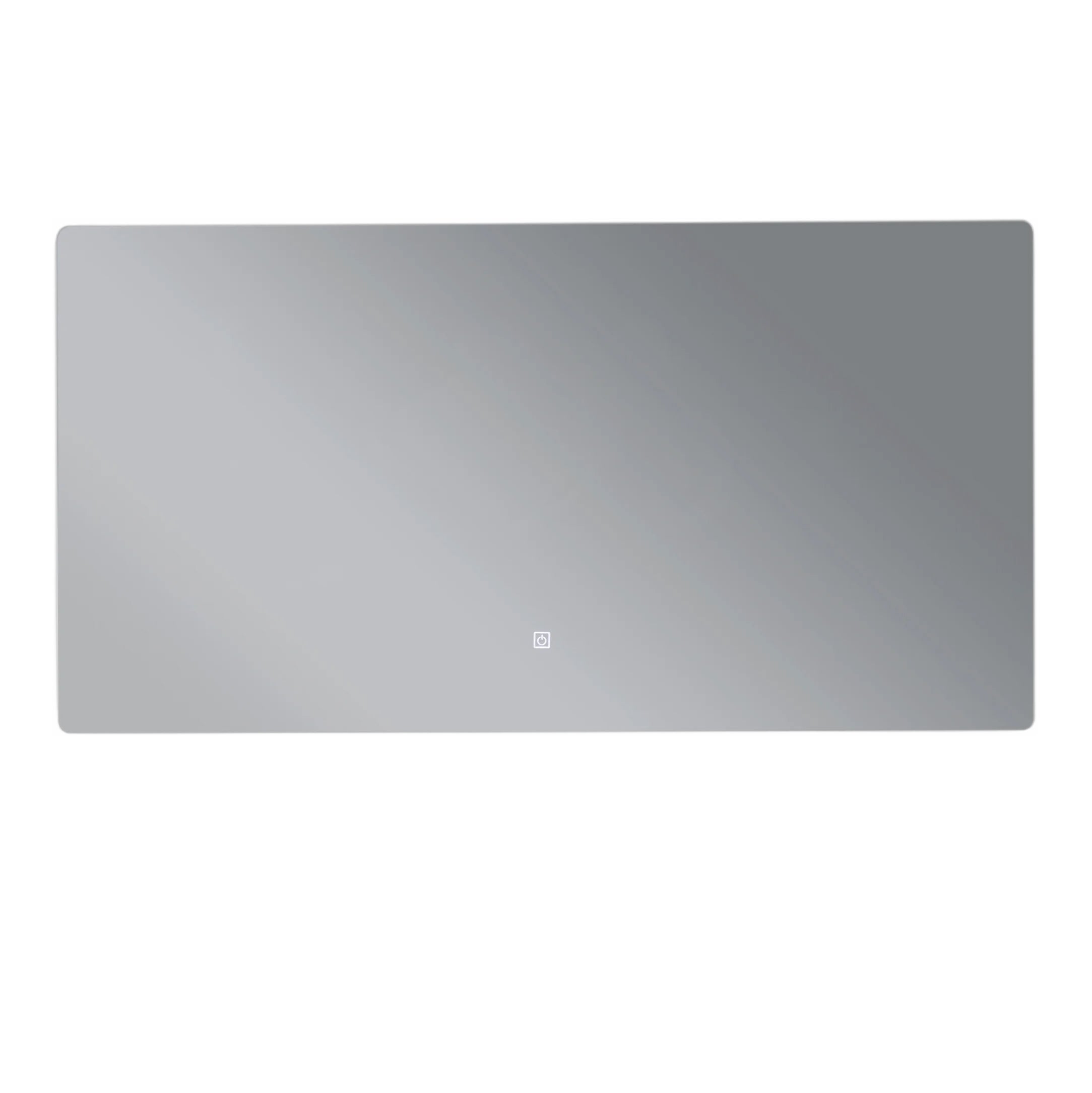 Miroir salle de bain rectangulaire 115x60 cm avec éclairage LED