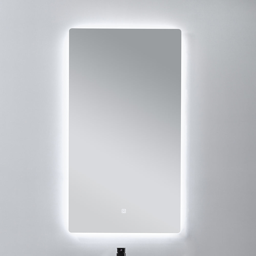 Miroir salle de bain rectangulaire avec éclairage LED - Bellegno